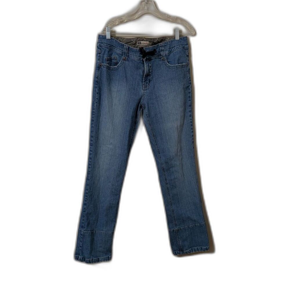 Vintage 2000s Straight Leg Jeans Blue Wash Denim Grunge Indy